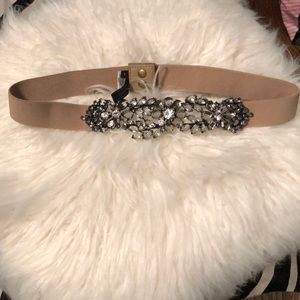 BCBG rhinestone belt